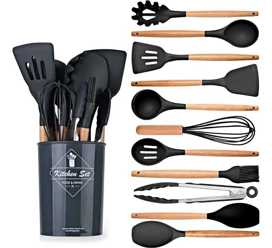 Set completo 12 utensilios cocina