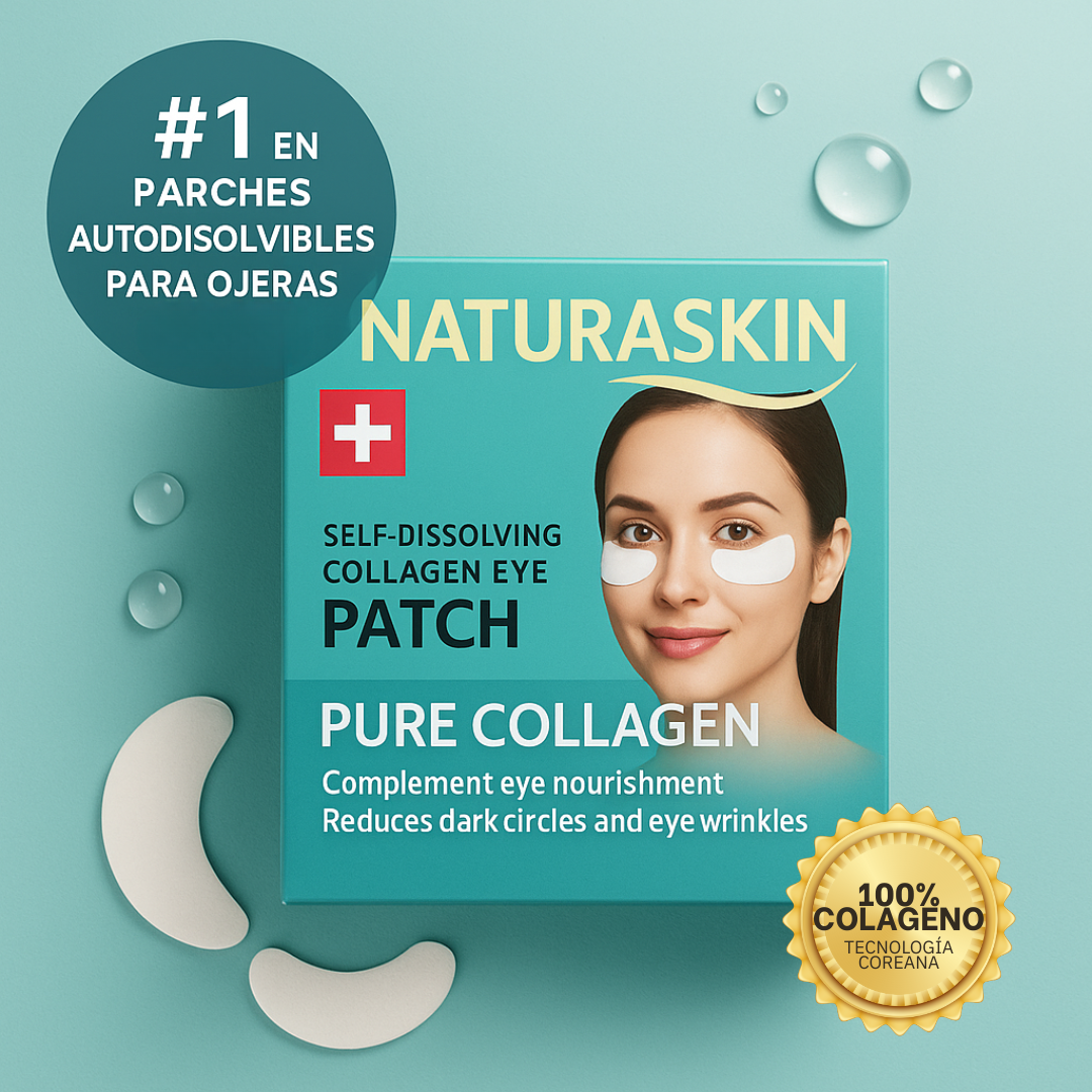2 PACK (12 PARES) NaturaSkin™ | Ilumina tu mirada, reduce bolsas y cuida el contorno de tus ojos (12 pares)