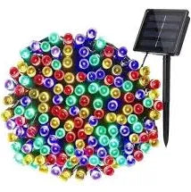 Guirnalda luces navidad 200 led 20metros! Solares