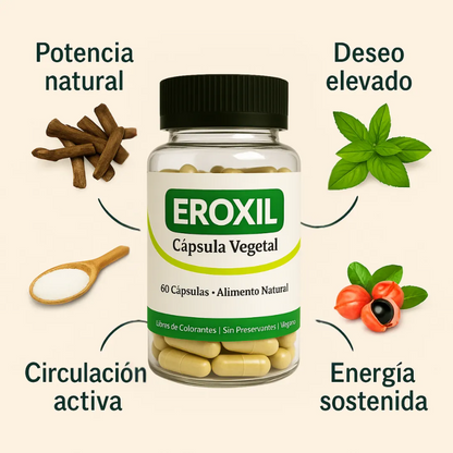 EROXIL: Potenciador Natural Masculino (envío discreto)