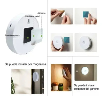 PACK 4 Luces Led, automaticas se activan al movimiento