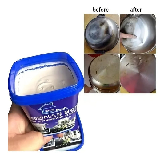 Limpia Olla Multiuso Pasta Crema Magic Limpiador Acero Hogar