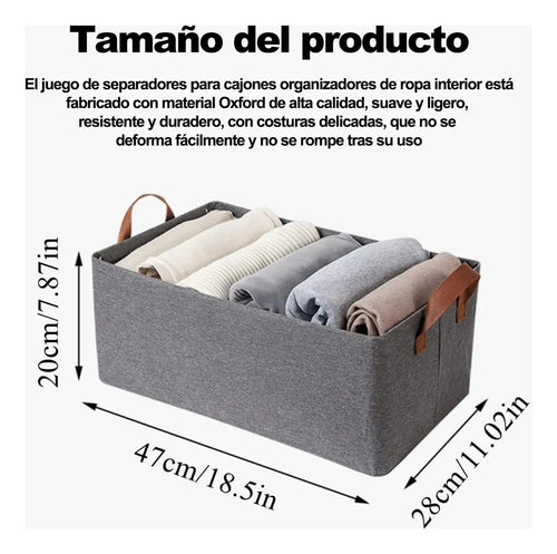 3 cajas organizadoras plegables!