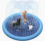 Pileta Piscina Alfombra Fuente De Agua Niños Mascotas 150 Cm